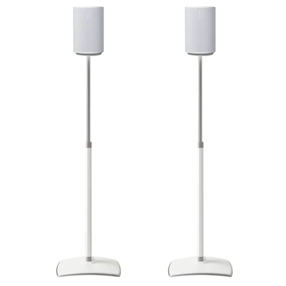 sanus-sanus-floor-stand-adjustable for Sonos ERA 100 Pair White